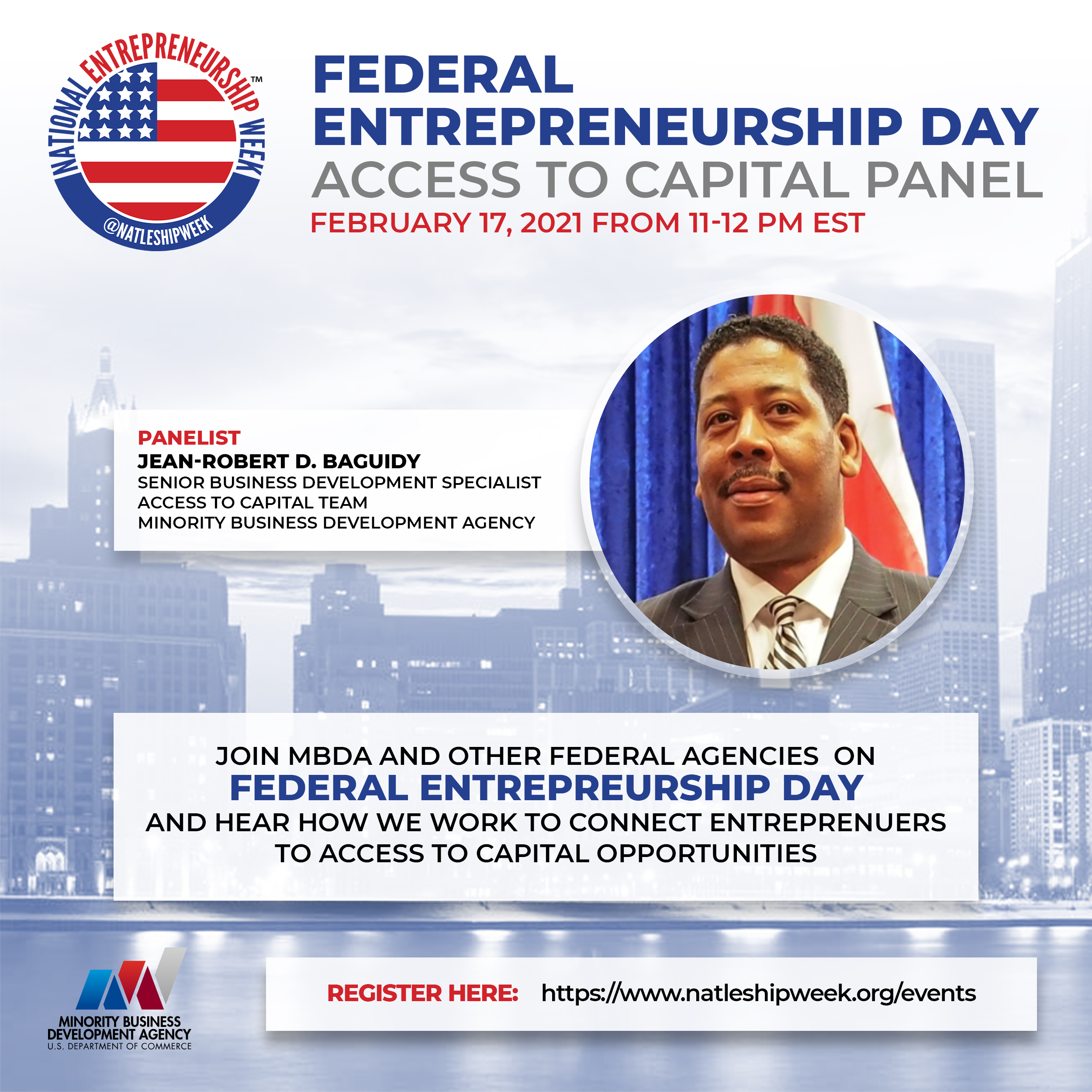 National Entrepreneurship Week Minority Business Development Agency