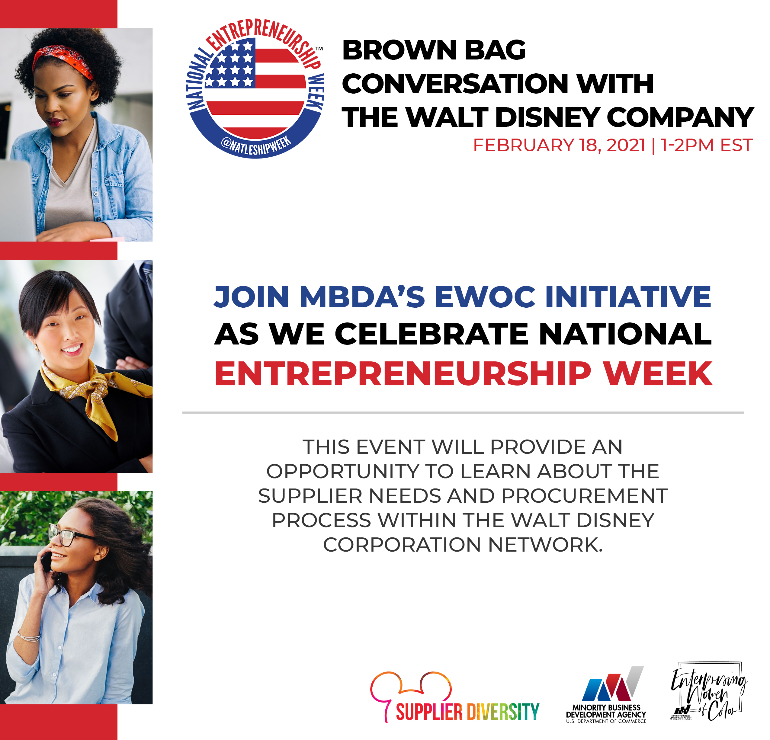 Brown Bag Conversation With The Walt Disney Company