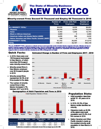 New Mexico Fact Sheet Thumbnail