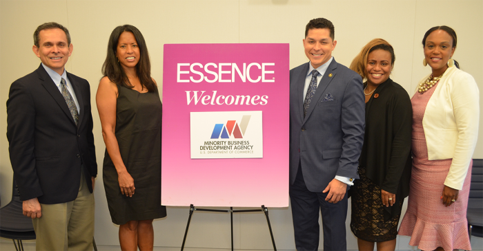 MBDA Acting National Director Chris Garcia at Essence Headquarters in New York City