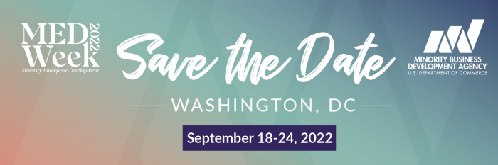 MED Week - Save The Date