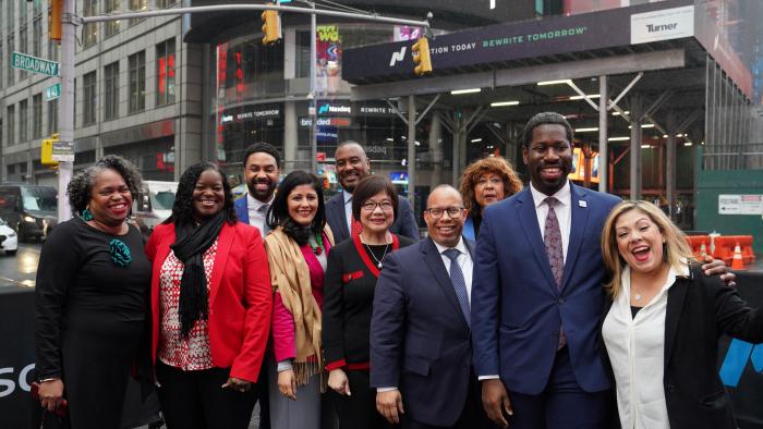 MBDA Leadership in NYC Times Square