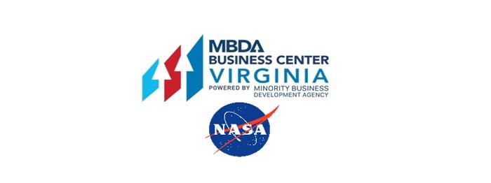 MBDA Virginia Business Center and NASA Logo